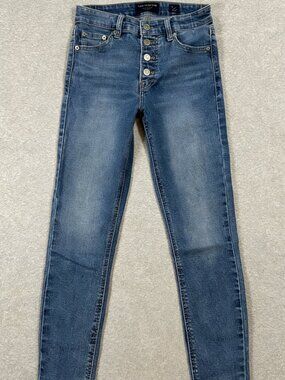 Lucky Brand Women's Size 0/25 Bridgette High Rise Skinny Ankle Denim Jeans